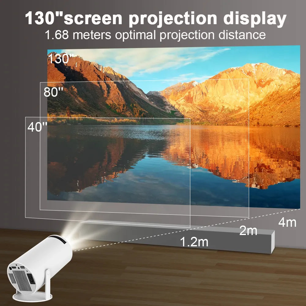 Pixel Glow Mini Portable Projector